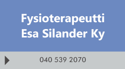 Fysioterapeutti Esa Silander Ky logo